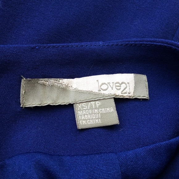 Blue Mini Skirt - Picture 3 of 3